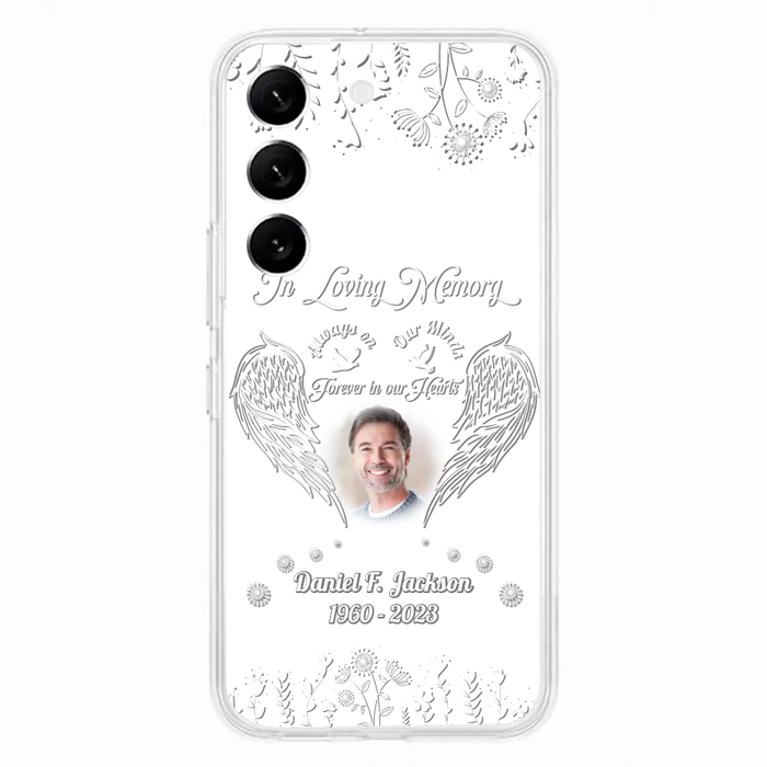 Personalized Memorial Photo Phone Case - Memorial Gift Idea - In Loving Memory