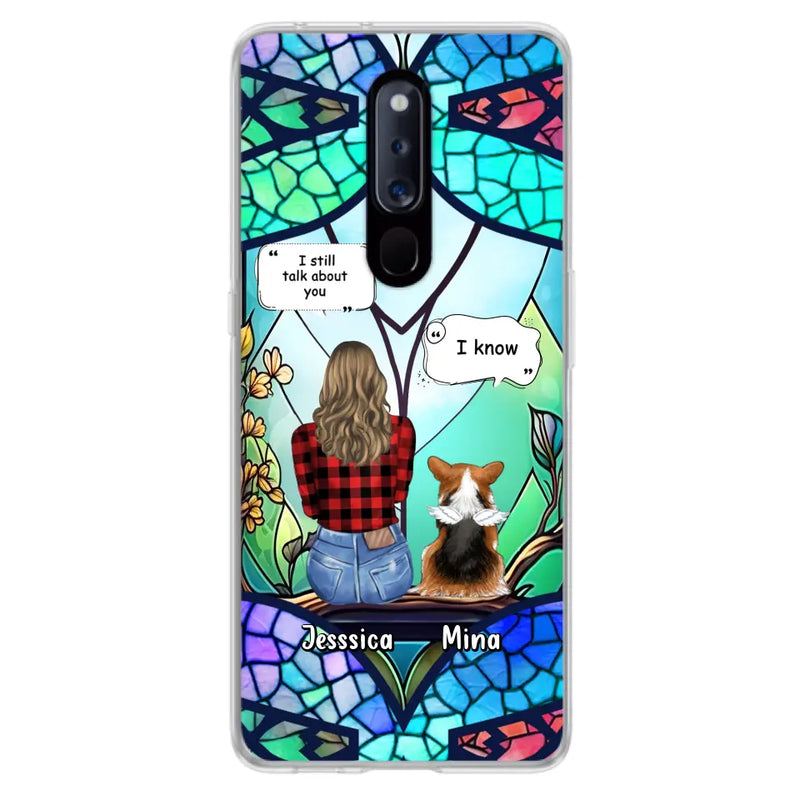 Custom Personalized Memorial Pet Phone Case - Memorial Gift Idea For Dog/ Cat/ Rabbits Owners - Up to 3 Dogs/ Cats/ Rabbits - Case For Xiaomi/ Oppo/ Huawei