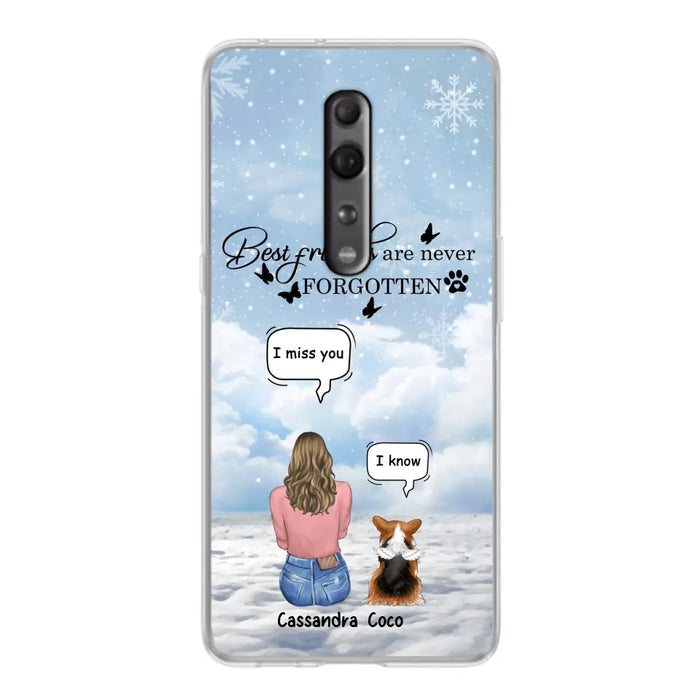 Personalized Memorial Pet Phone Case - Up to 3 Pets - Memorial Gift Idea For Dog/Cat/Rabbits Owners - I Miss You - Case For Oppo/Xiaomi/Huawei