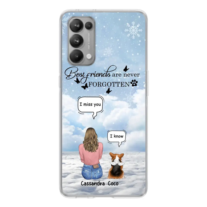 Personalized Memorial Pet Phone Case - Up to 3 Pets - Memorial Gift Idea For Dog/Cat/Rabbits Owners - I Miss You - Case For Oppo/Xiaomi/Huawei