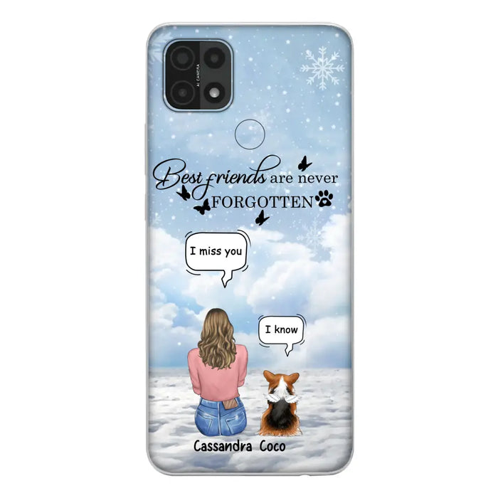 Personalized Memorial Pet Phone Case - Up to 3 Pets - Memorial Gift Idea For Dog/Cat/Rabbits Owners - I Miss You - Case For Oppo/Xiaomi/Huawei