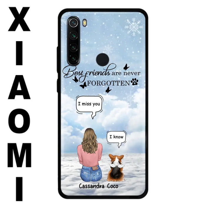 Personalized Memorial Pet Phone Case - Up to 3 Pets - Memorial Gift Idea For Dog/Cat/Rabbits Owners - I Miss You - Case For Oppo/Xiaomi/Huawei