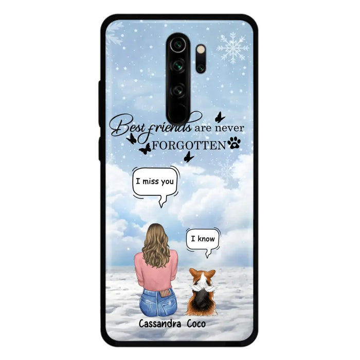 Personalized Memorial Pet Phone Case - Up to 3 Pets - Memorial Gift Idea For Dog/Cat/Rabbits Owners - I Miss You - Case For Oppo/Xiaomi/Huawei