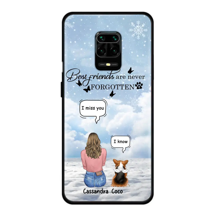 Personalized Memorial Pet Phone Case - Up to 3 Pets - Memorial Gift Idea For Dog/Cat/Rabbits Owners - I Miss You - Case For Oppo/Xiaomi/Huawei
