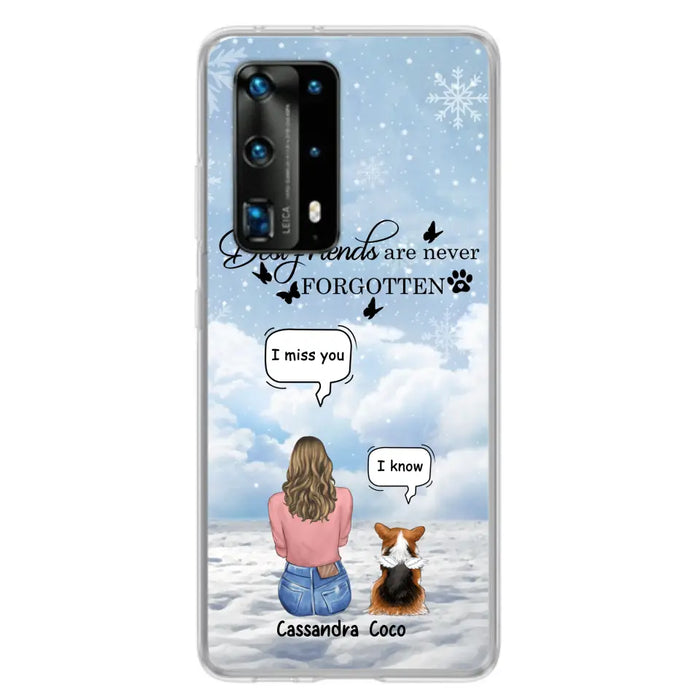 Personalized Memorial Pet Phone Case - Up to 3 Pets - Memorial Gift Idea For Dog/Cat/Rabbits Owners - I Miss You - Case For Oppo/Xiaomi/Huawei