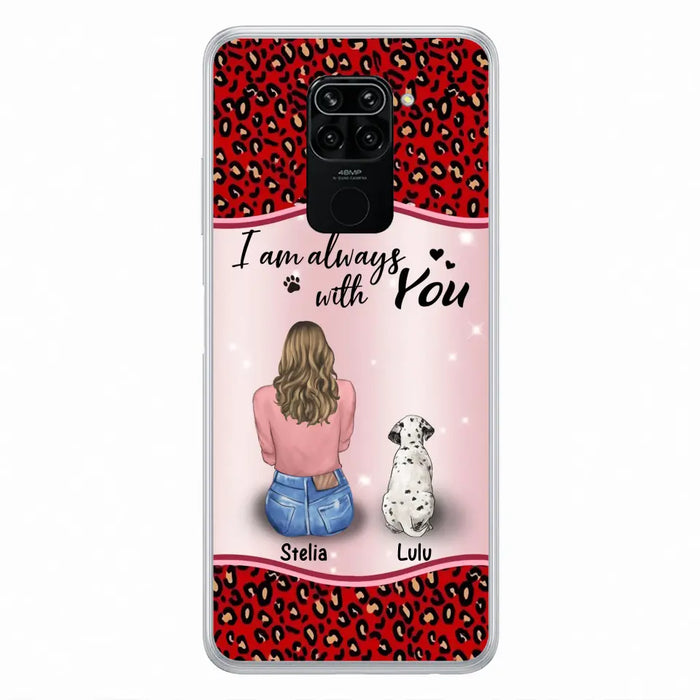 Personalized Dog Mom Phone Case - Up to 4 Dogs -Gift Idea For Dog Owners - I Am Always With You - Case For Oppo/Xiaomi/Huawei