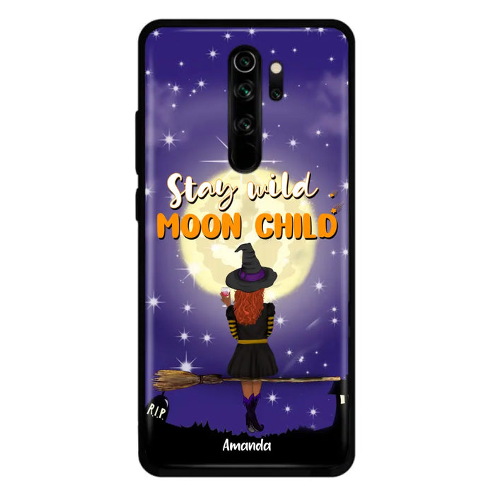 Personalized Witchy Phone Case - Up to 3 Pets - Stay Wild Moon Child - Phone Case For Xiaomi, Oppo and Huawei- OCEL9Z