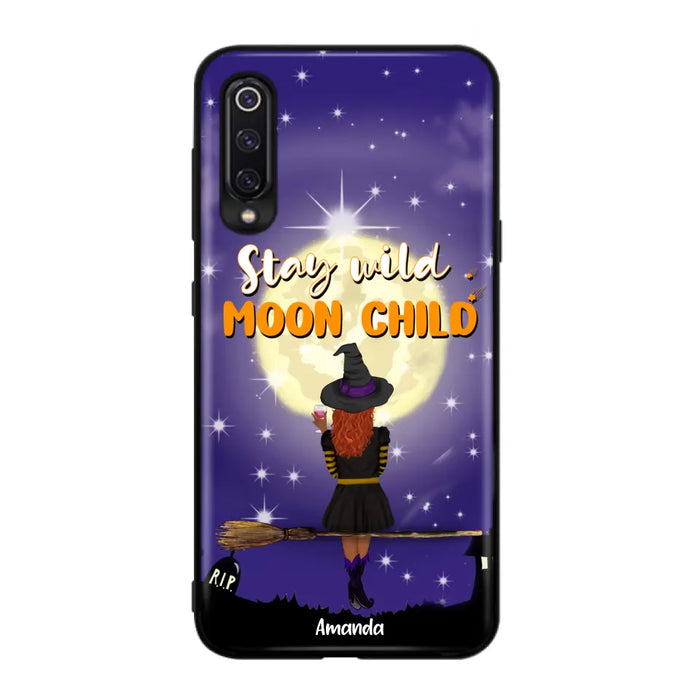 Personalized Witchy Phone Case - Up to 3 Pets - Stay Wild Moon Child - Phone Case For Xiaomi, Oppo and Huawei- OCEL9Z