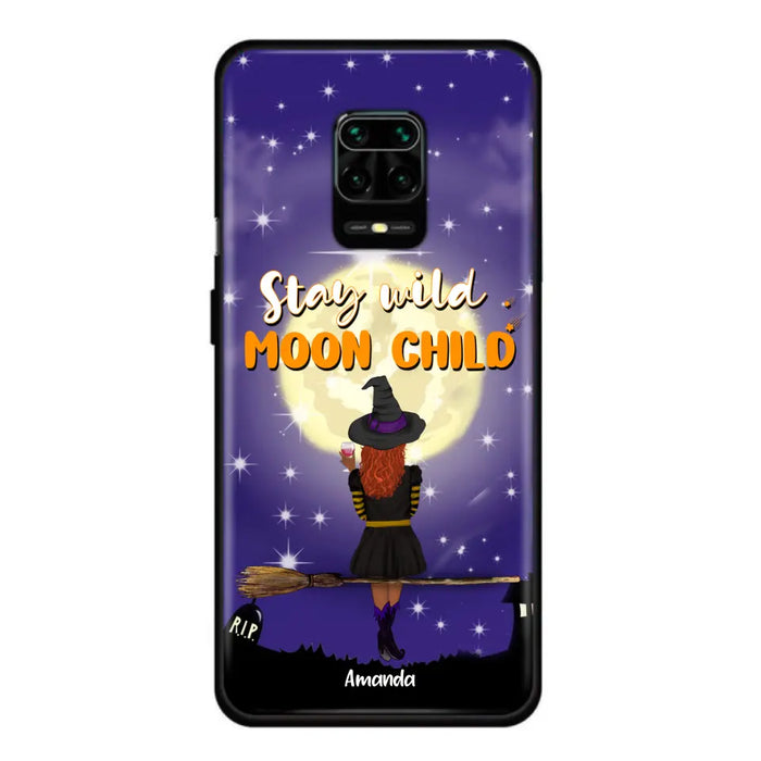 Personalized Witchy Phone Case - Up to 3 Pets - Stay Wild Moon Child - Phone Case For Xiaomi, Oppo and Huawei- OCEL9Z