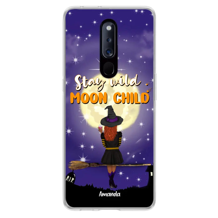 Personalized Witchy Phone Case - Up to 3 Pets - Stay Wild Moon Child - Phone Case For Xiaomi, Oppo and Huawei- OCEL9Z