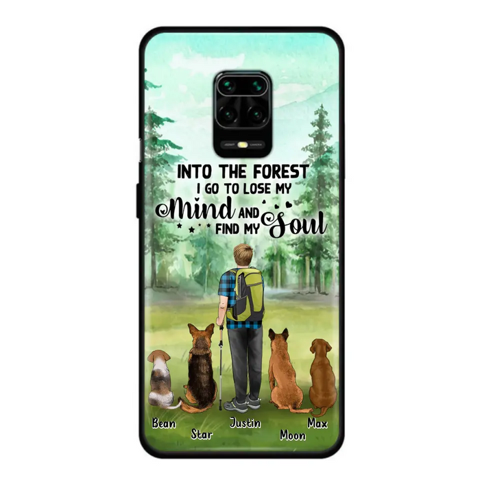 Personalized Solo Trekking Woods  With Pets Phone Case - Up to 4 Pets - Case For Xiaomi, Huawei and Oppo - 6CIAJ9