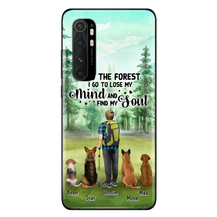 Personalized Solo Trekking Woods  With Pets Phone Case - Up to 4 Pets - Case For Xiaomi, Huawei and Oppo - 6CIAJ9