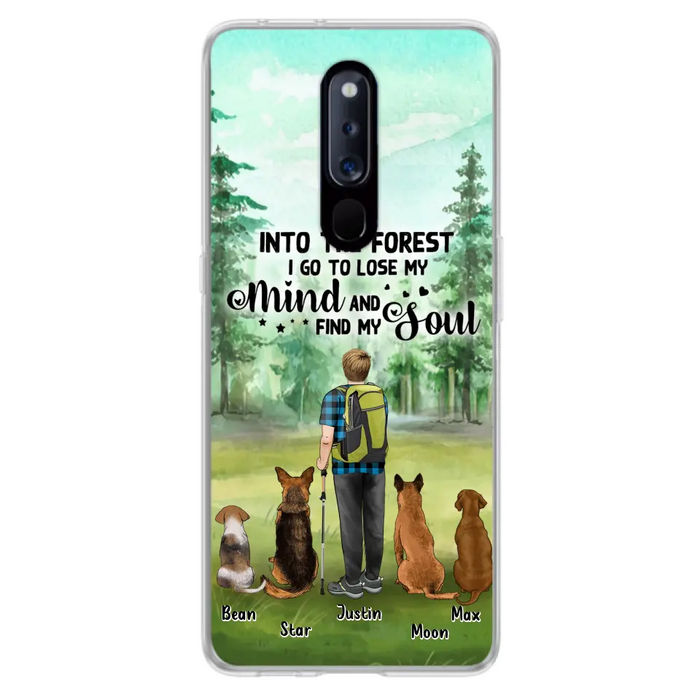 Personalized Solo Trekking Woods  With Pets Phone Case - Up to 4 Pets - Case For Xiaomi, Huawei and Oppo - 6CIAJ9