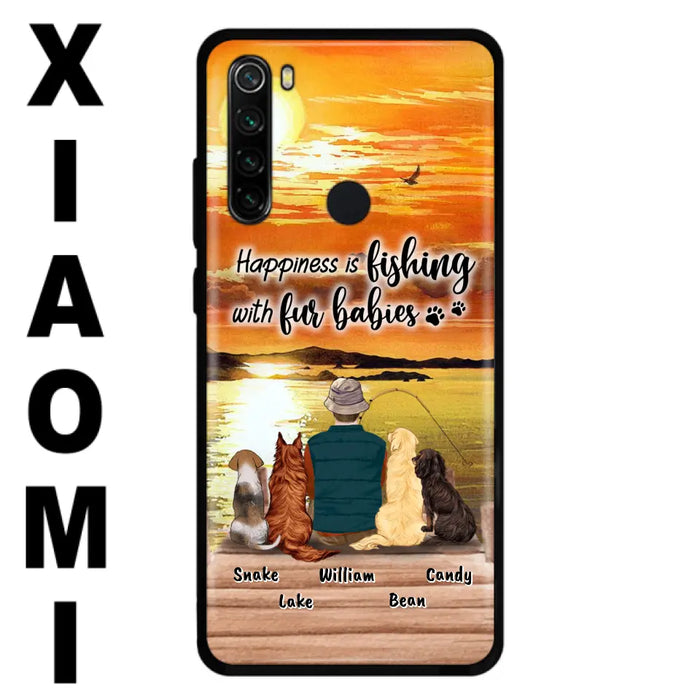 Personalized Fishing Man/Woman Phone Case - Up to 4 Pets - Phone Case For Xiaomi, Huawei and Oppo - 4TC88X
