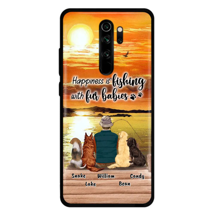 Personalized Fishing Man/Woman Phone Case - Up to 4 Pets - Phone Case For Xiaomi, Huawei and Oppo - 4TC88X