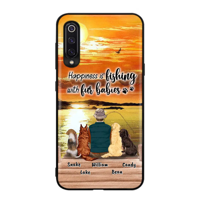 Personalized Fishing Man/Woman Phone Case - Up to 4 Pets - Phone Case For Xiaomi, Huawei and Oppo - 4TC88X