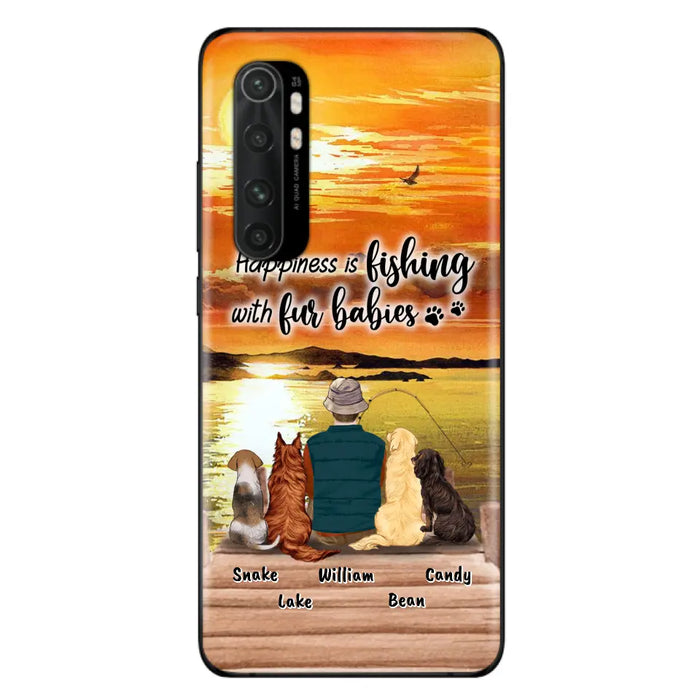 Personalized Fishing Man/Woman Phone Case - Up to 4 Pets - Phone Case For Xiaomi, Huawei and Oppo - 4TC88X