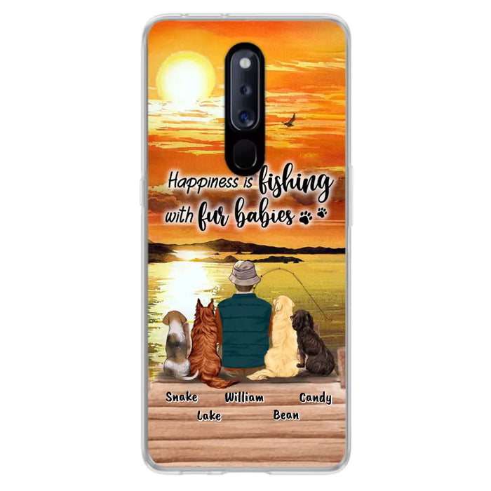 Personalized Fishing Man/Woman Phone Case - Up to 4 Pets - Phone Case For Xiaomi, Huawei and Oppo - 4TC88X