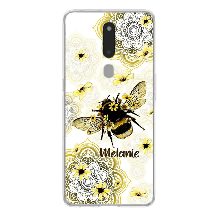 Personalized Bee Phone Case - Up to 5 Bees - Gift For Bee Lovers - Case For Xiaomi, Oppo And Huawei