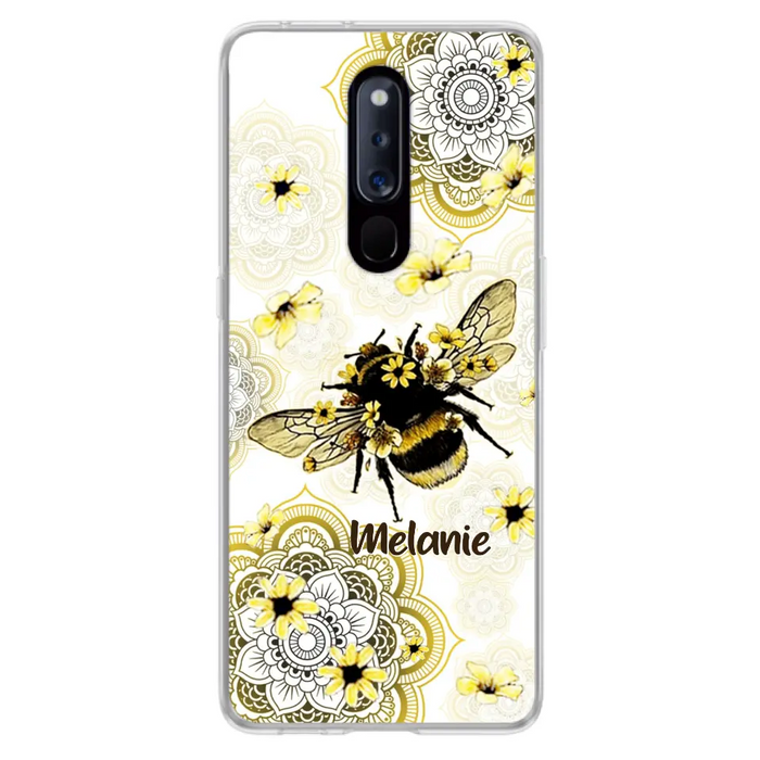 Personalized Bee Phone Case - Up to 5 Bees - Gift For Bee Lovers - Case For Xiaomi, Oppo And Huawei