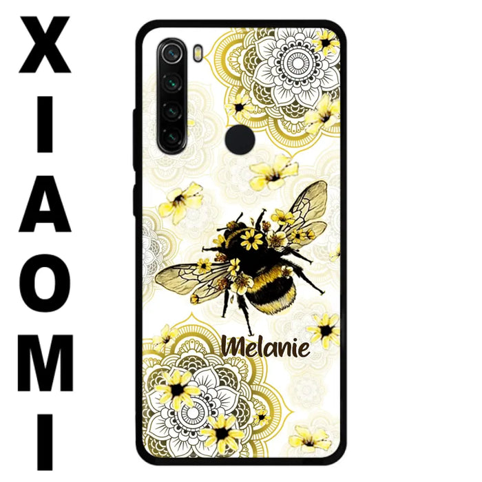 Personalized Bee Phone Case - Up to 5 Bees - Gift For Bee Lovers - Case For Xiaomi, Oppo And Huawei