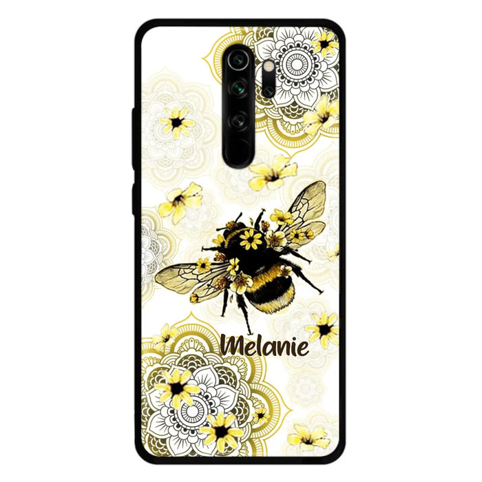 Personalized Bee Phone Case - Up to 5 Bees - Gift For Bee Lovers - Case For Xiaomi, Oppo And Huawei