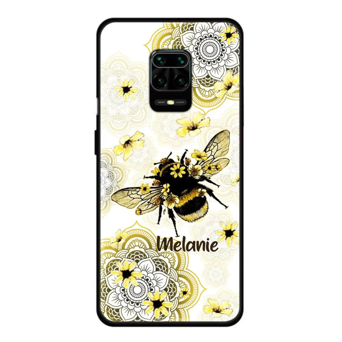 Personalized Bee Phone Case - Up to 5 Bees - Gift For Bee Lovers - Case For Xiaomi, Oppo And Huawei