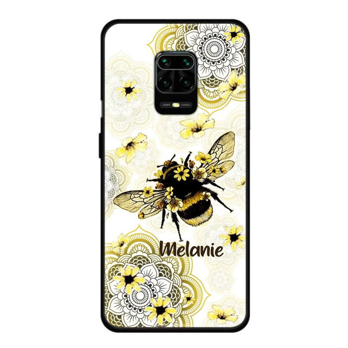 Personalized Bee Phone Case - Up to 5 Bees - Gift For Bee Lovers - Case For Xiaomi, Oppo And Huawei
