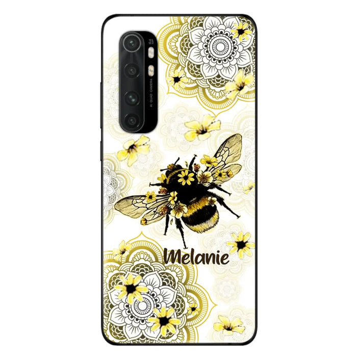 Personalized Bee Phone Case - Up to 5 Bees - Gift For Bee Lovers - Case For Xiaomi, Oppo And Huawei