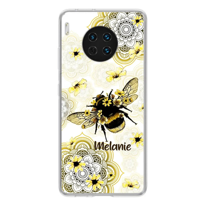 Personalized Bee Phone Case - Up to 5 Bees - Gift For Bee Lovers - Case For Xiaomi, Oppo And Huawei