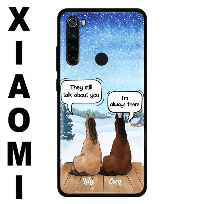 Personalized Dog Horse Phone Case - Up to 5 Pets - Xmas Gift For Dog/Horse Lover - Case For Xiaomi, Oppo And Huawei