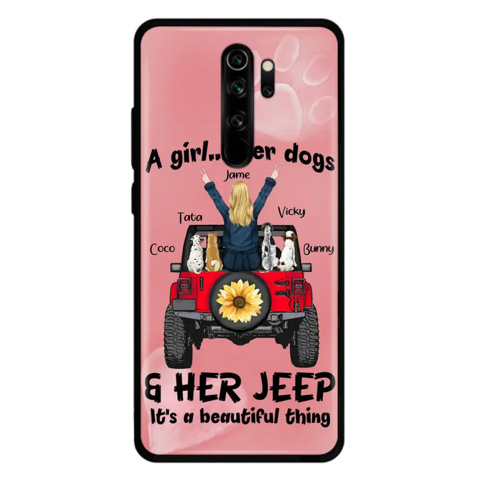 Personalized Dog Mom & Off-road Phone case - Case For Xiaomi, Huawei and Oppo - A Girl Her Dogs - 2OTN07
