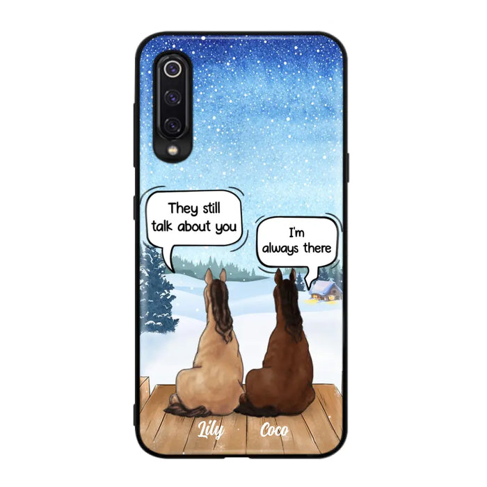 Personalized Dog Horse Phone Case - Up to 5 Pets - Xmas Gift For Dog/Horse Lover - Case For Xiaomi, Oppo And Huawei