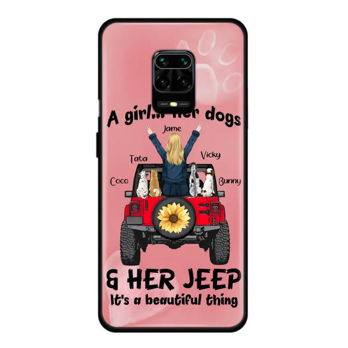 Personalized Dog Mom & Off-road Phone case - Case For Xiaomi, Huawei and Oppo - A Girl Her Dogs - 2OTN07