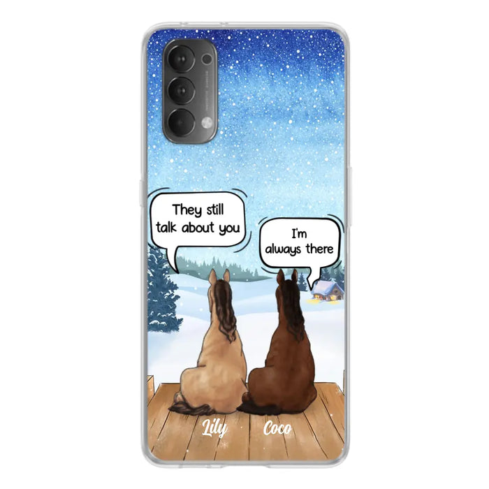 Personalized Dog Horse Phone Case - Up to 5 Pets - Xmas Gift For Dog/Horse Lover - Case For Xiaomi, Oppo And Huawei