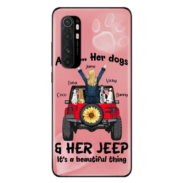 Personalized Dog Mom & Off-road Phone case - Case For Xiaomi, Huawei and Oppo - A Girl Her Dogs - 2OTN07