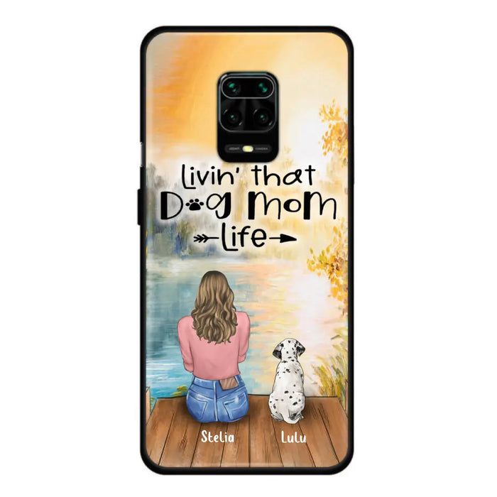 Personalized Dog Mom Phone Case - Case for Huawei, Oppo and Xiaomi - Gift for Dog Lovers With Up To 4 Dogs - Livin' that dog mom life