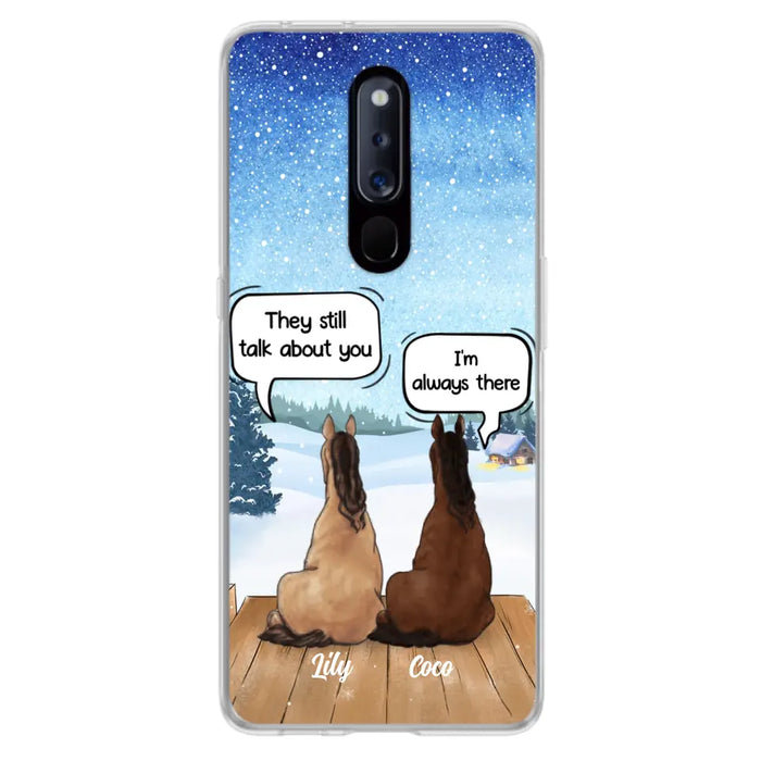 Personalized Dog Horse Phone Case - Up to 5 Pets - Xmas Gift For Dog/Horse Lover - Case For Xiaomi, Oppo And Huawei