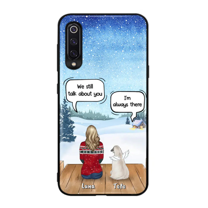 Personalized Dog Horse Phone Case - Man/Woman With Up to 5 Pets - Case For Xiaomi, Oppo And Huawei