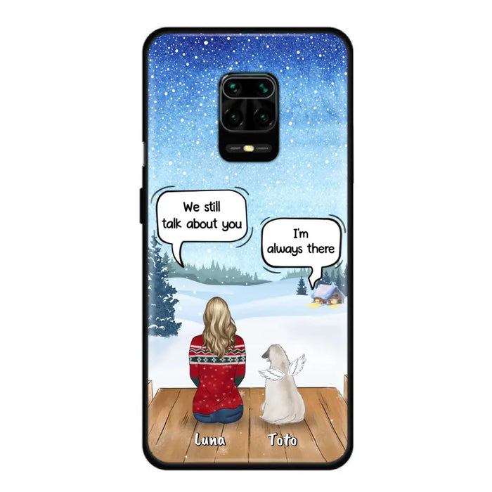 Personalized Dog Horse Phone Case - Man/Woman With Up to 5 Pets - Case For Xiaomi, Oppo And Huawei