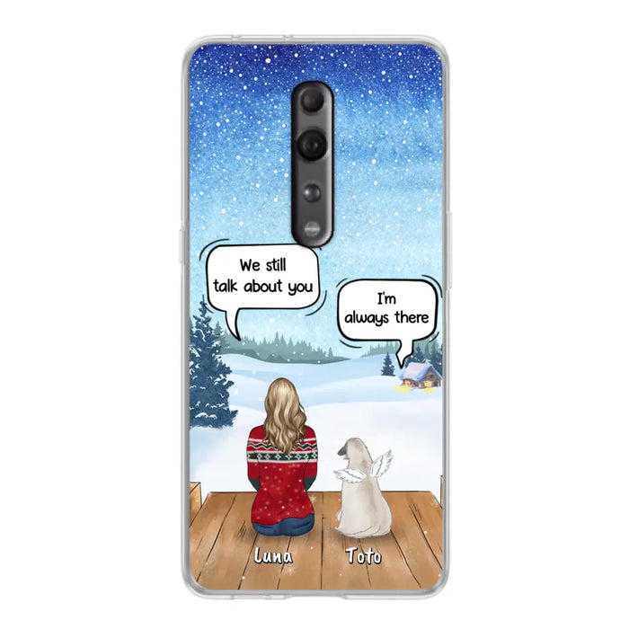 Personalized Dog Horse Phone Case - Man/Woman With Up to 5 Pets - Case For Xiaomi, Oppo And Huawei