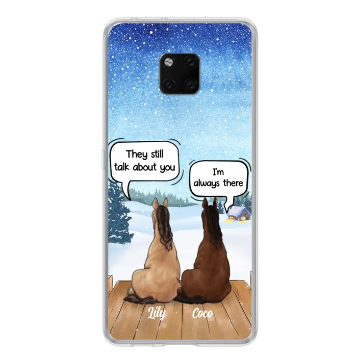 Personalized Dog Horse Phone Case - Up to 5 Pets - Xmas Gift For Dog/Horse Lover - Case For Xiaomi, Oppo And Huawei