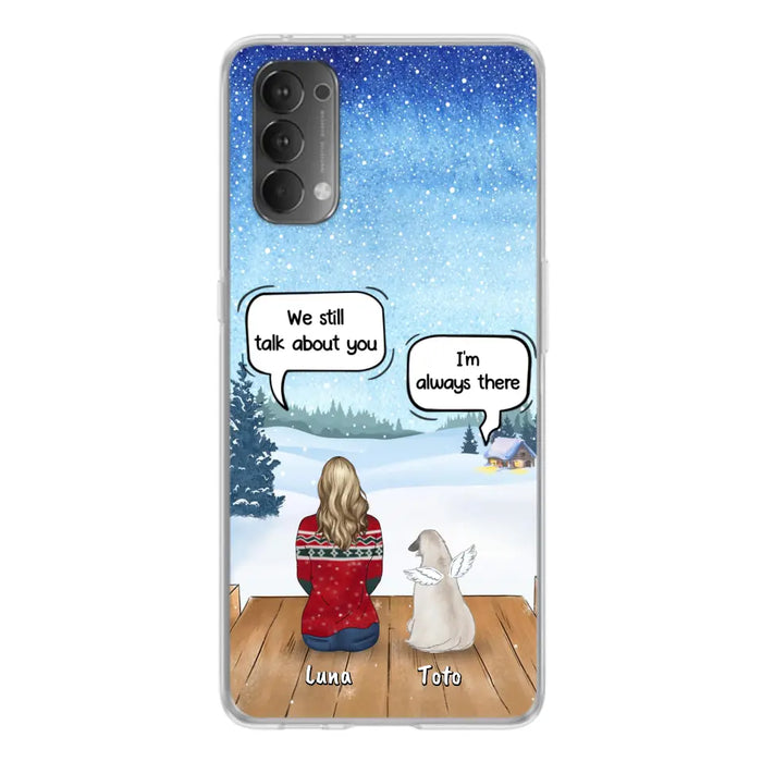 Personalized Dog Horse Phone Case - Man/Woman With Up to 5 Pets - Case For Xiaomi, Oppo And Huawei