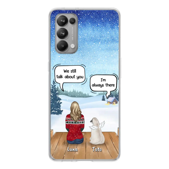 Personalized Dog Horse Phone Case - Man/Woman With Up to 5 Pets - Case For Xiaomi, Oppo And Huawei