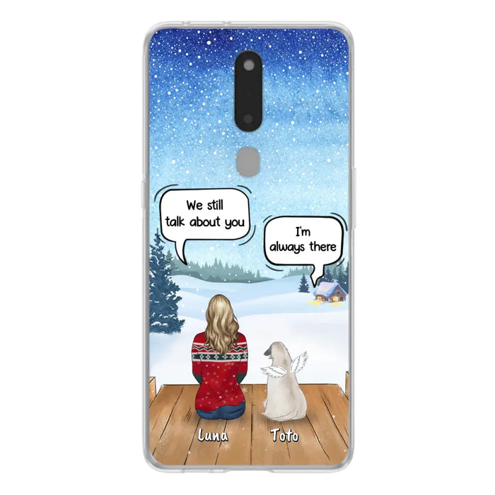 Personalized Dog Horse Phone Case - Man/Woman With Up to 5 Pets - Case For Xiaomi, Oppo And Huawei