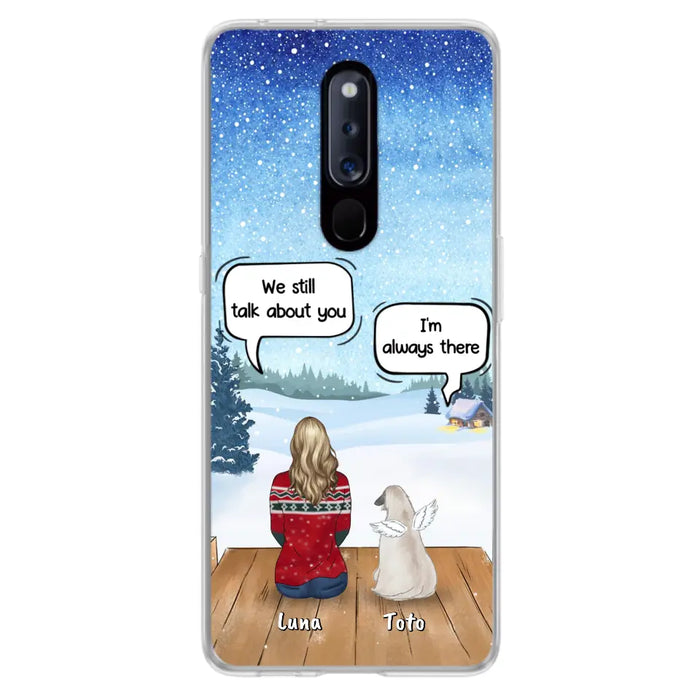 Personalized Dog Horse Phone Case - Man/Woman With Up to 5 Pets - Case For Xiaomi, Oppo And Huawei