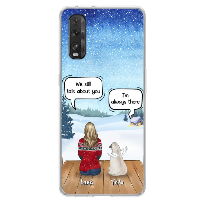 Personalized Dog Horse Phone Case - Man/Woman With Up to 5 Pets - Case For Xiaomi, Oppo And Huawei
