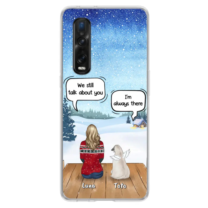 Personalized Dog Horse Phone Case - Man/Woman With Up to 5 Pets - Case For Xiaomi, Oppo And Huawei