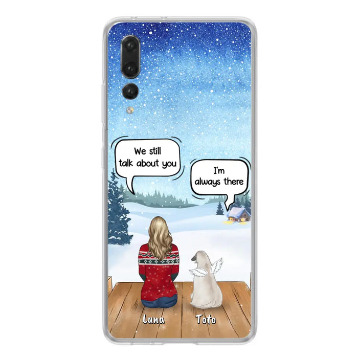 Personalized Dog Horse Phone Case - Man/Woman With Up to 5 Pets - Case For Xiaomi, Oppo And Huawei