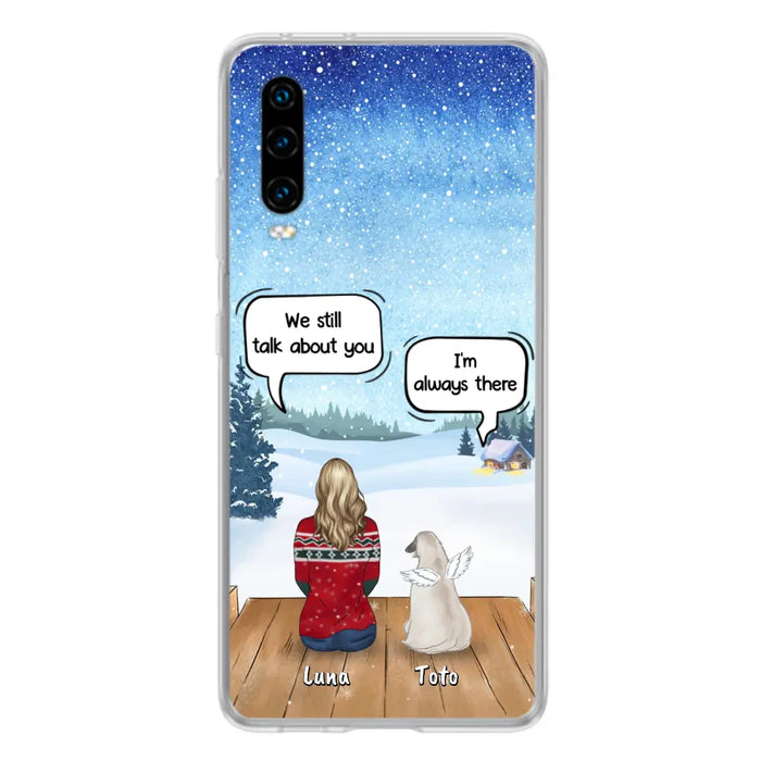 Personalized Dog Horse Phone Case - Man/Woman With Up to 5 Pets - Case For Xiaomi, Oppo And Huawei